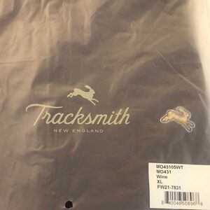 NEW in packaging Tracksmith Session Jacket in Wine (Men XL)